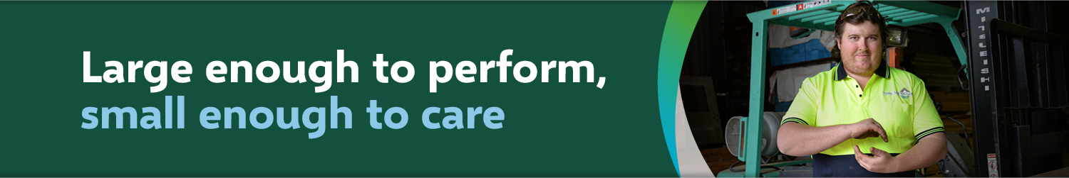 Why join First Super? We're large enough to perform, small enough to care