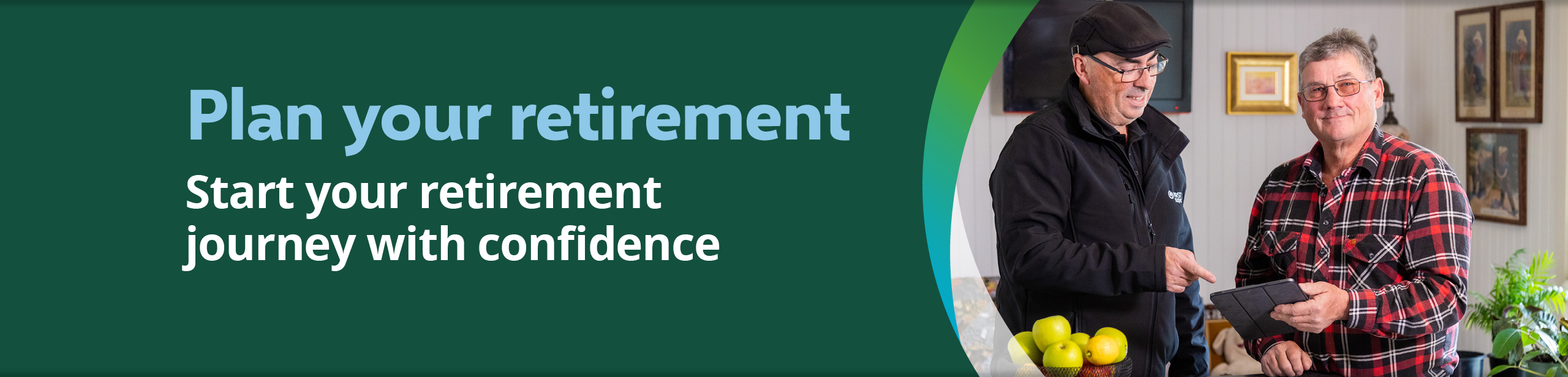 Plan your retirement start your retirement journey with confidence - super coordinator speaking with a first super retirement member